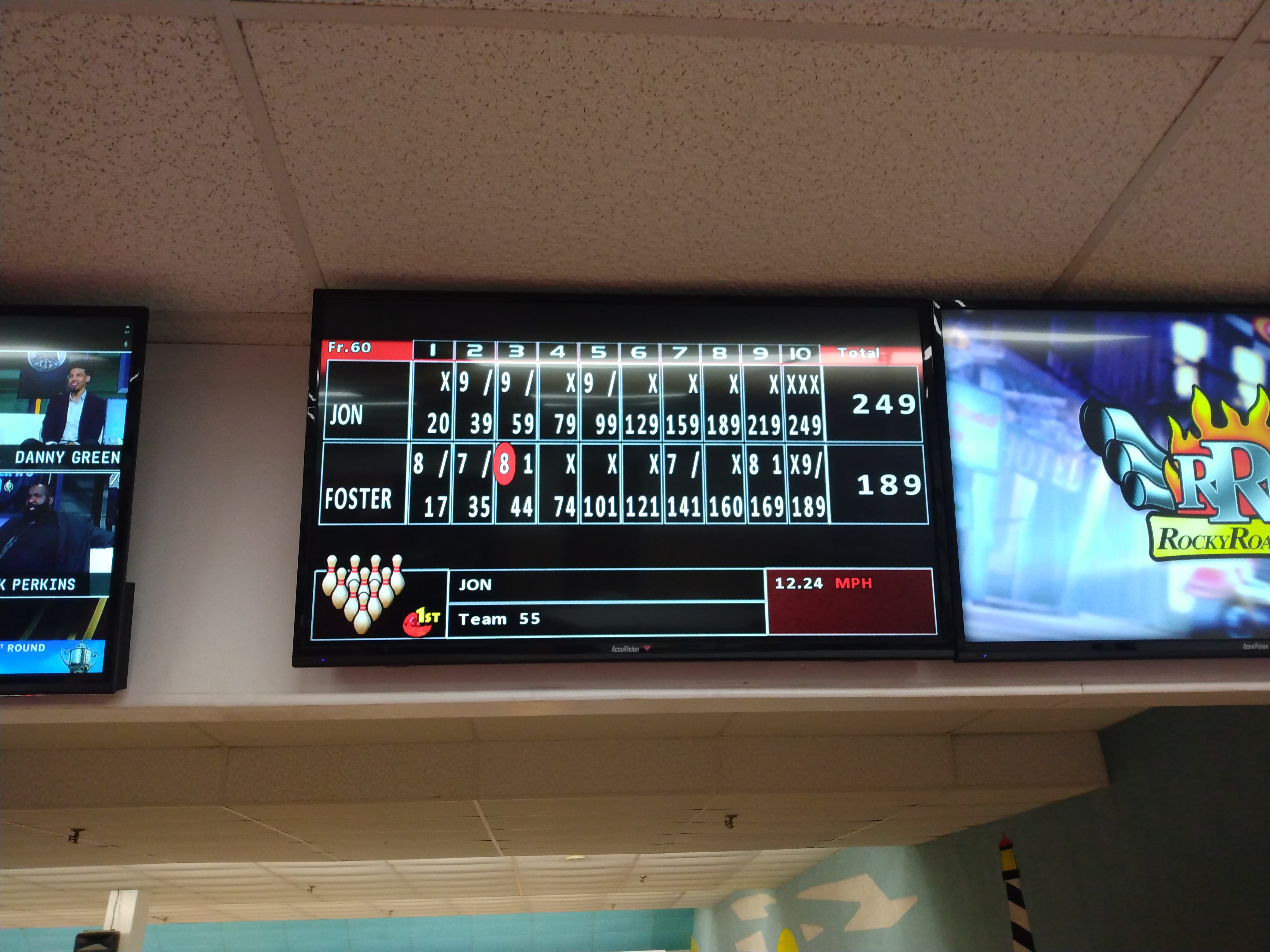 High game in a long time